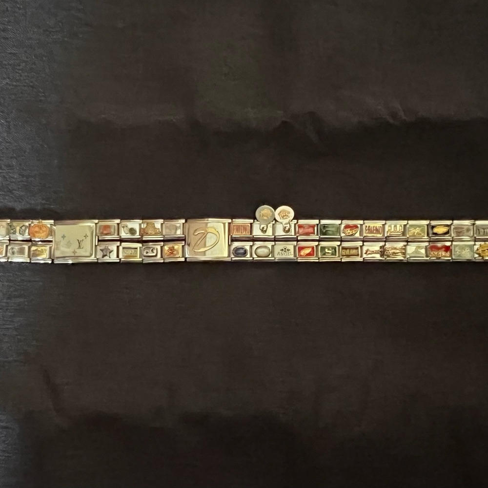 53 Italian Link Charms + 2 large links